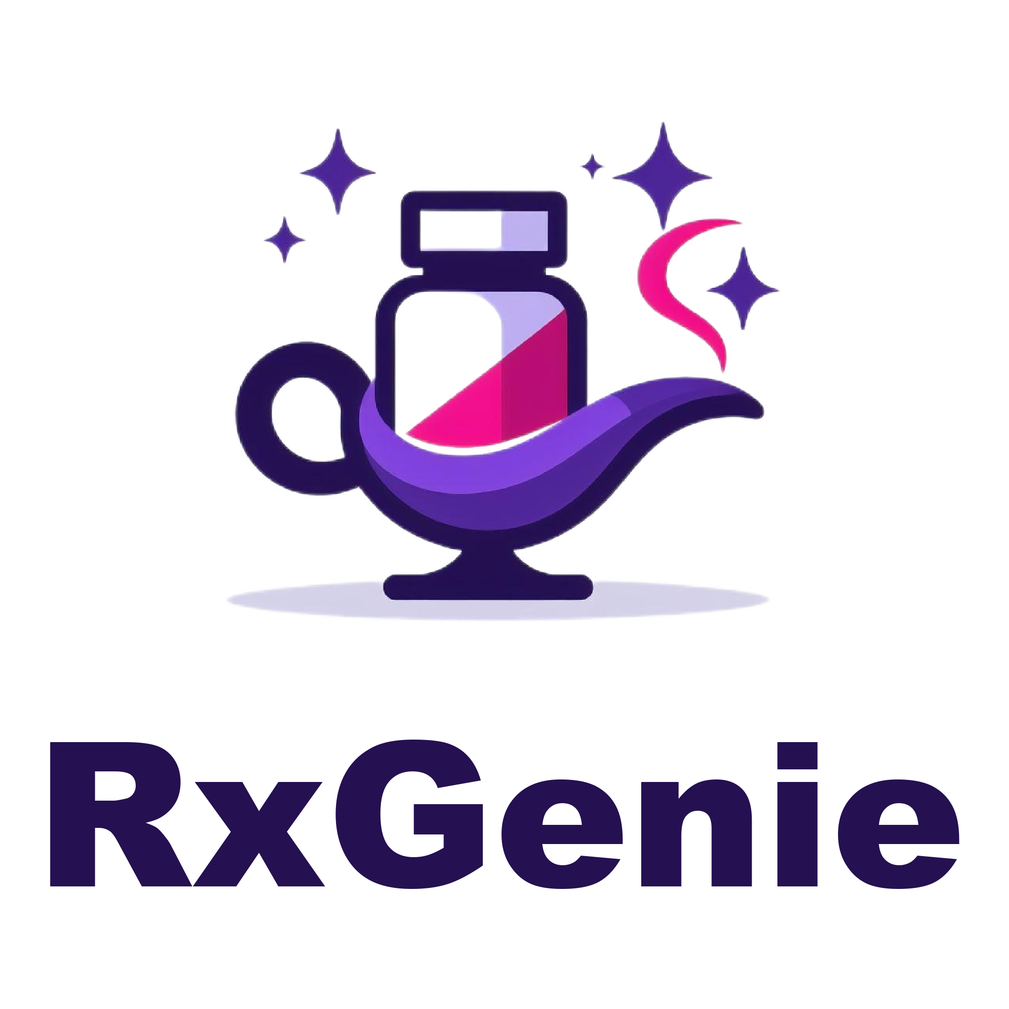 RxGenie Logo with Wordmark